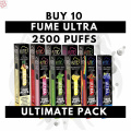 Fume Ultra Disposable Vaping Device 2500 Puffs
