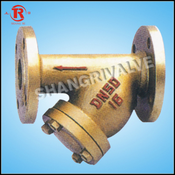 Y Type Brass Flange Strainer (SY41W-16T)