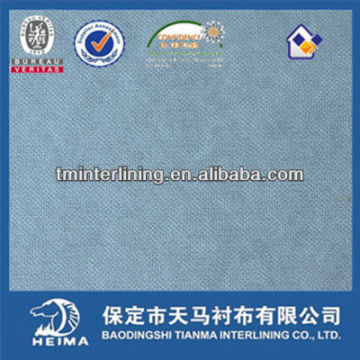 polyester & nylon nonwoven fusing interlining fabrics