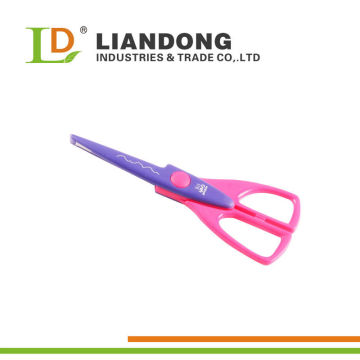 Colourful cute baby save scissors