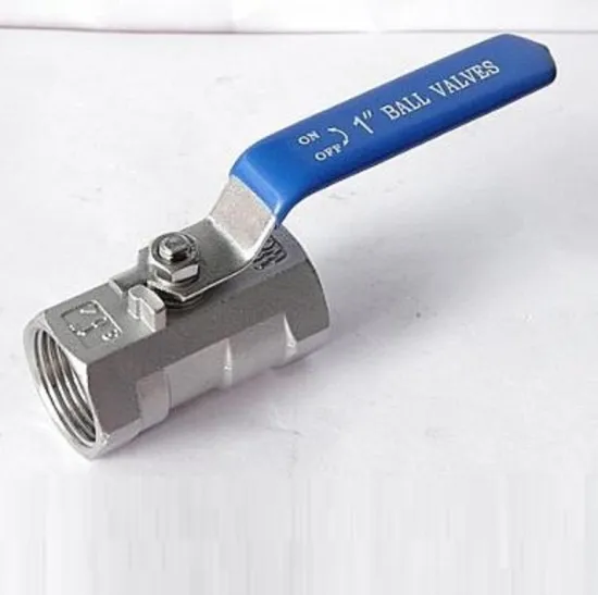 1PC Stainless Steel 2000wog Thread Ball Valve