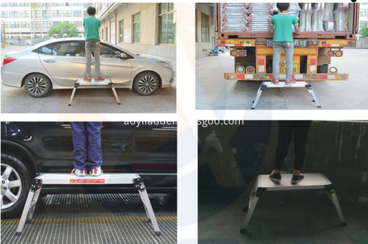 Non slip work platform 