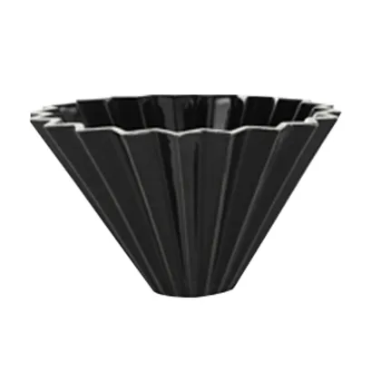 Coffee filter cup ceramic dripper Origami shape