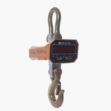 3t/5t Smart Aluminum Digital Crane Scale Heavy Duty Compact Electronic Industrial Weighing Scales Hanging Hook lifting Scale
