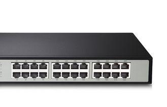 Gigabit Ethernet Switches MDI / MDIX 24 Port Full-duplex