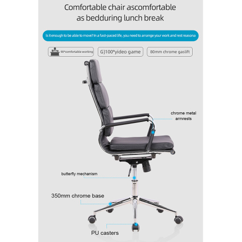 Classic High Back Soft Office Chair