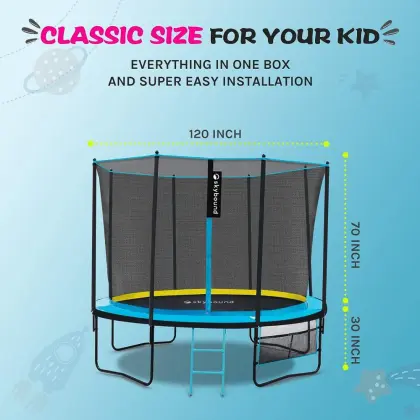 SkyBound Trampoline Garden 10FT
