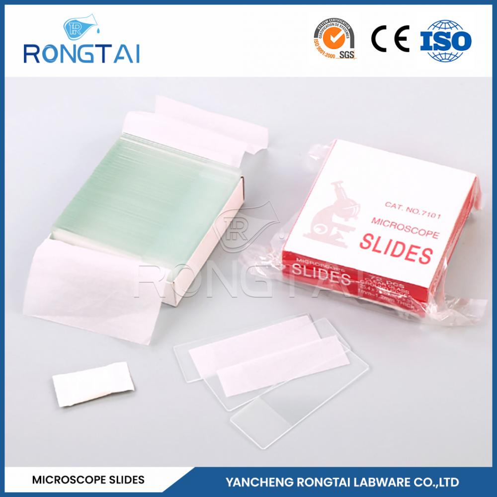 Rongtai Square Microscope Glass Slide 7101