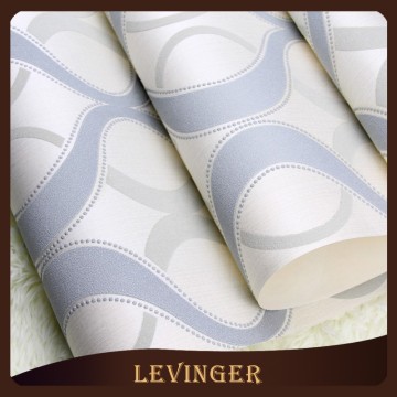 Levinger Non-woven Beautiful Decorative Striped Home Interior Wall paper Wallpaper