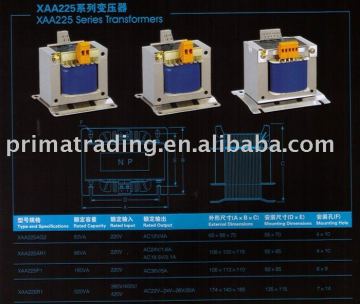 Elevator transformers XAA225 Series