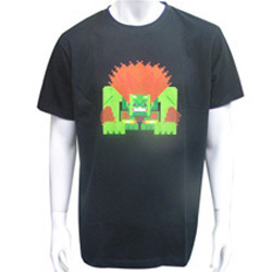 Man's plain T-shirts with printing