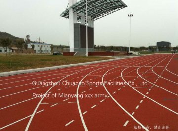 polyurethane running track