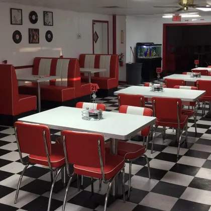 Hotsale 1950s Retro Style Restaurant Dining Sets