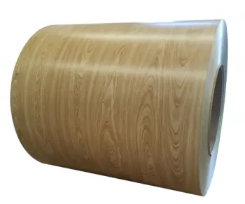Wood grain design ppgi