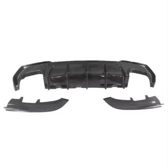 2024 Hot Sale 3Pcs Carbon Fiber Rear Diffuser for BMW 4 Series G22 Coupe 2 Doors