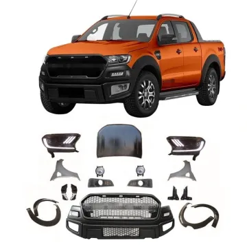 4x4 Offroad Body Kits Conversion for Ranger T6 2012-2016 Facelift Kit Upgraded to Raptor