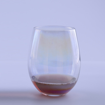 Ensemble d&#39;effet arc-en-ciel de placage ionique Verre à vin et pichet