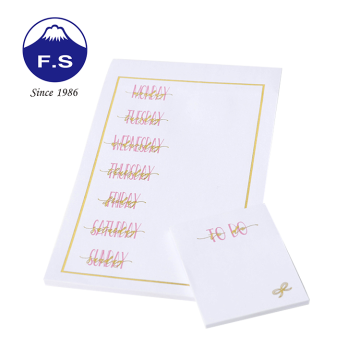 Impresión de cuaderno de papelería Fácil escritura de bloc de notas personalizadas
