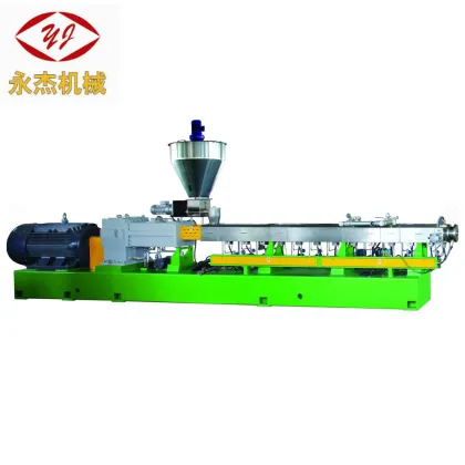 Promotion Kneading Twin Screw Extruder Plastic Granulator