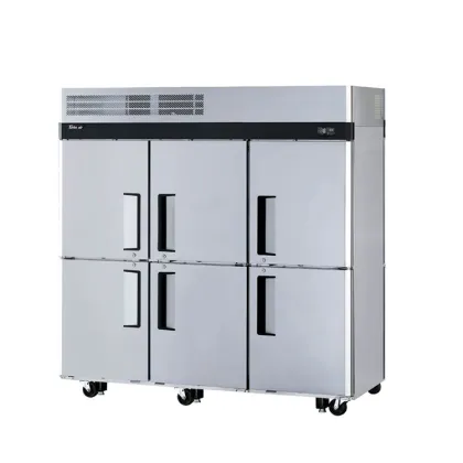 Bottom Freezer Double Temperature Zone Four Door Commercial Fridge/Freezer Combo