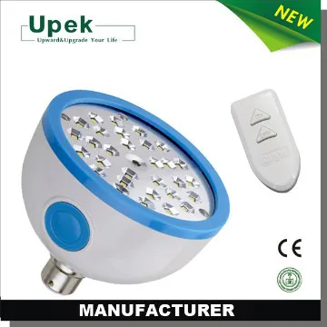 Ac dc rechargeable bulb led emergency light emergency lamp