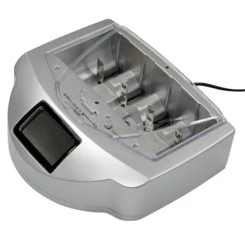 9v Nicd / Lithium / Alkaline Battery Recharger With Two Usb Ports