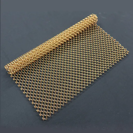 High Quality Cascade Hanging Metal Coil Mesh Drapery Screen Curtain