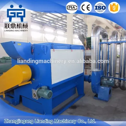 Waste plastic films bags washing recycling machine line
