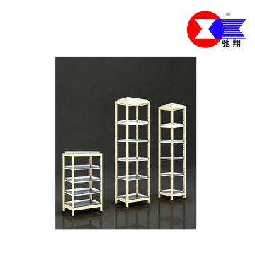 Wood Frame Acrylic Retail Display Tower