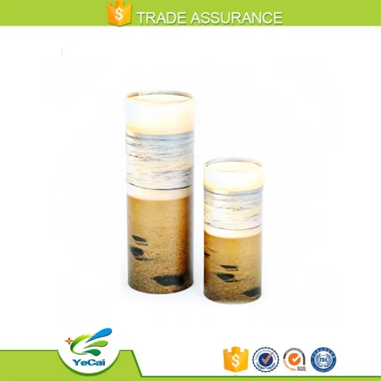 Personal Care Cosmetic Packaging 30ml 50ml 120ml luxury paper tube rigid cylinder
 