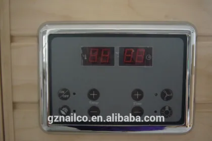 Russia cedar sauna and steam combined room with wholesale price LK-212A