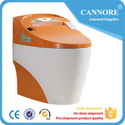 Bathroom Ceramic Intelligent Automatic Flush Sanitary Ware Smart Toilet