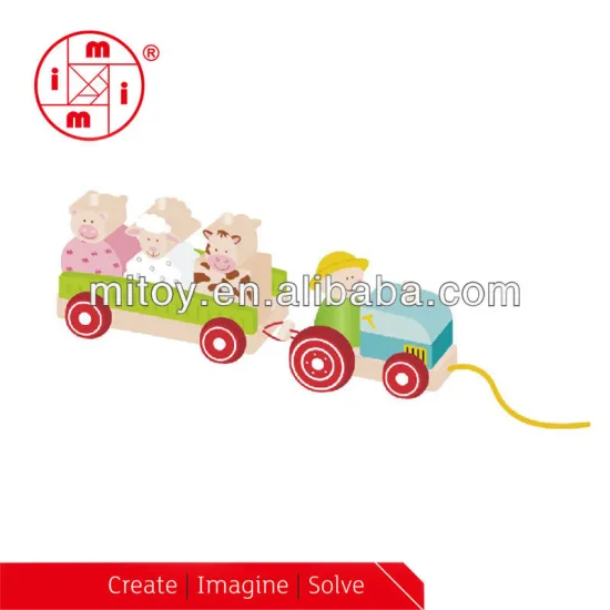 wooden toy train for kids