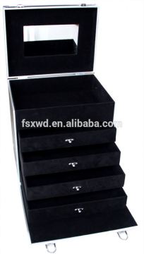 2015 Oversea Popular Antique New professional makeup train case
