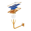Durable Solar-Powered Garden Lighting Solution