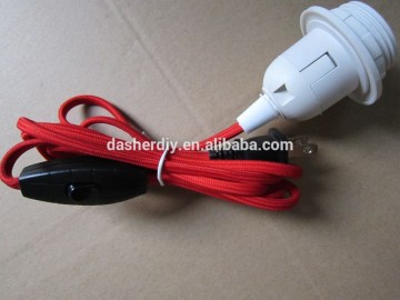 fabric wire with plug for table lampwith best quality from Dasher