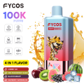 FYCOS 100K Puff Mesh Coil Rechargeable Vape Kit