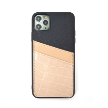 Card Slot Leather Phone Case لـ iPhone 11