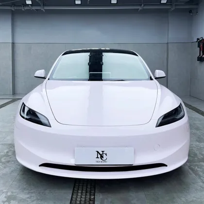 Platinum Mary Kay Pink Car Wrap