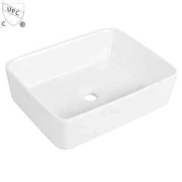 America Style Hot Menjual Murah Ware Ware Cupc Art Sink Bilik Mandi Basuh Cuci Seramik Rectangular