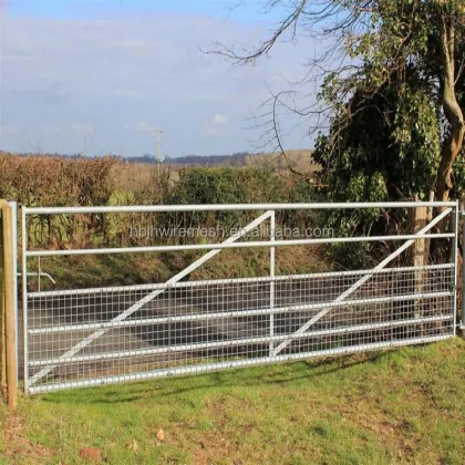 Galvanized Fence Panels for Livestock and Cattle Farms