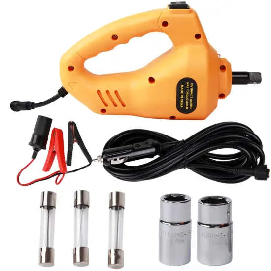 DC12V electric Torque Impact Wrench with LED Light