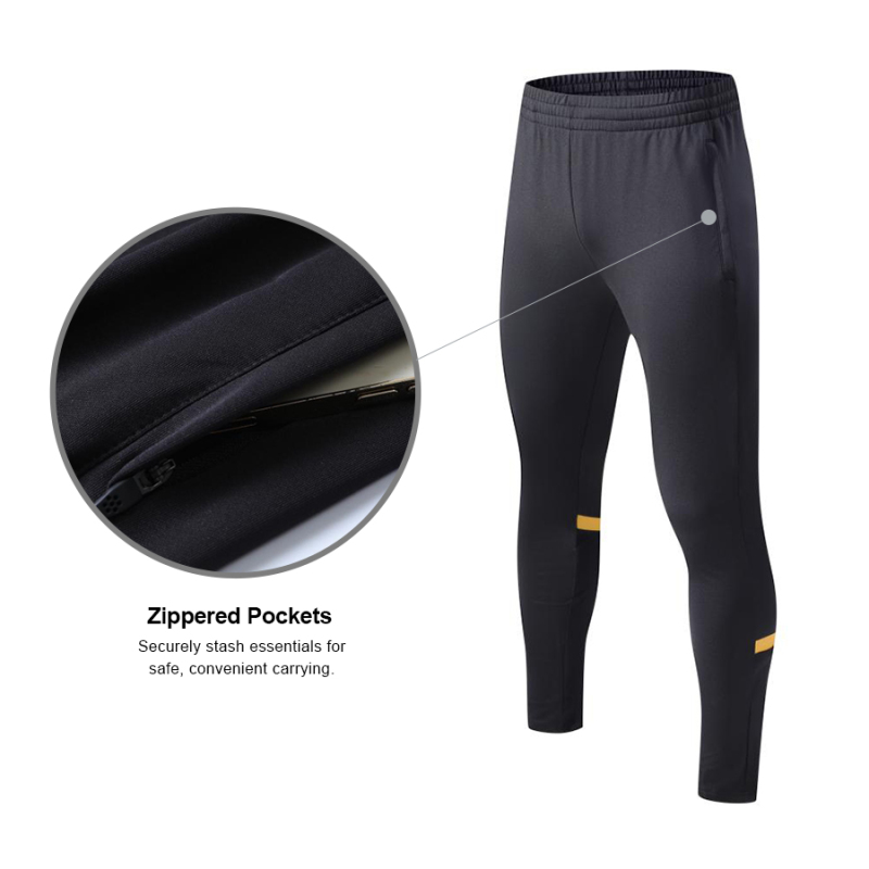 Men's Sweatpants with Zipper Pockets Joggers
