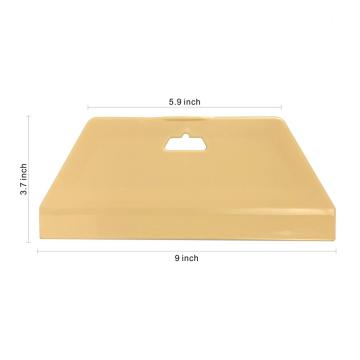 Plastic scraper for wallpaper decoration construction