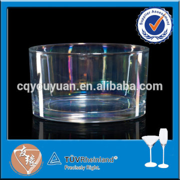 New style colorful decorative glass candle holder