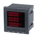 Digital voltmeter for industrial three-phase systems