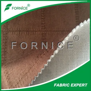 China manufacturer 100% polyester suede car seat dubai upholstery fabric