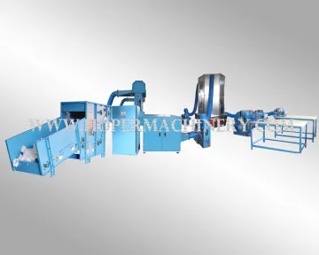 Ball fiber making machine