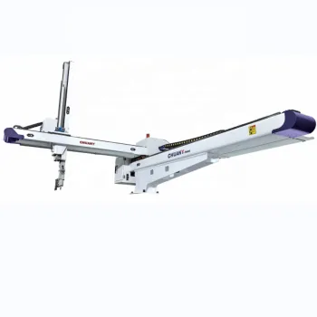 High Speed Injection Mould Machine Robot Arm for Thin Wall Container Packing in Frozen Storage