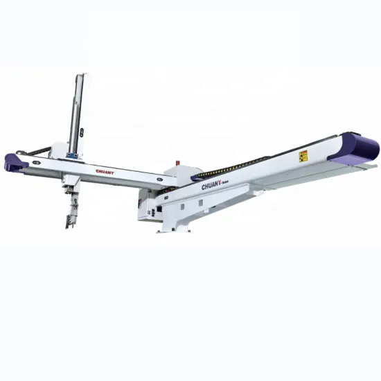 High Speed Injection Mould Machine Robot Arm for Thin Wall Container Packing in Frozen Storage